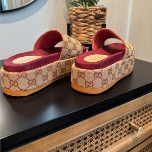 Gucci platform sandals